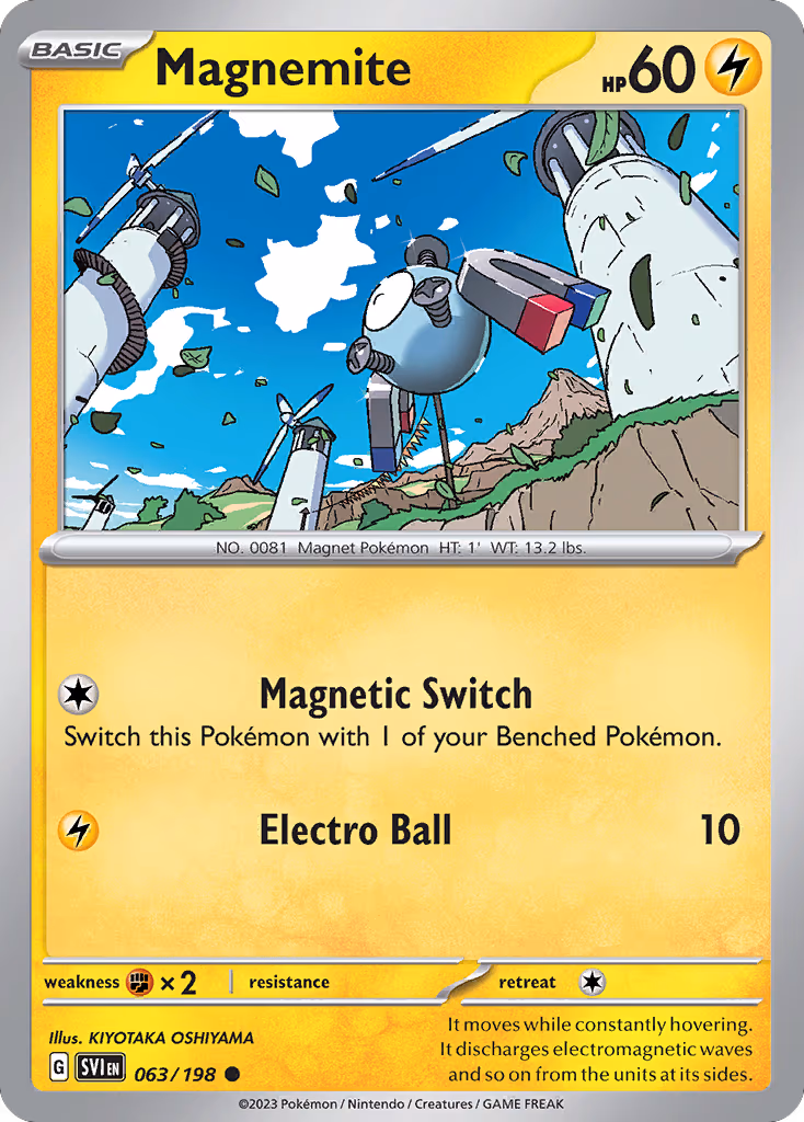 Magnemite - Common (063/198)