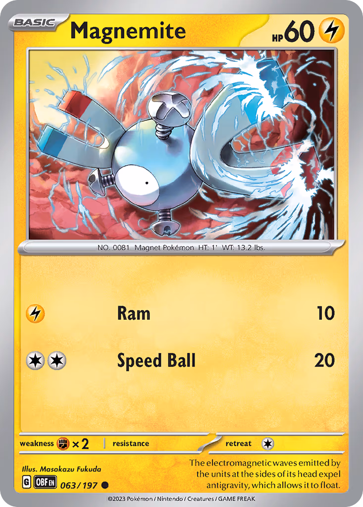 Magnemite - Common (063/197)