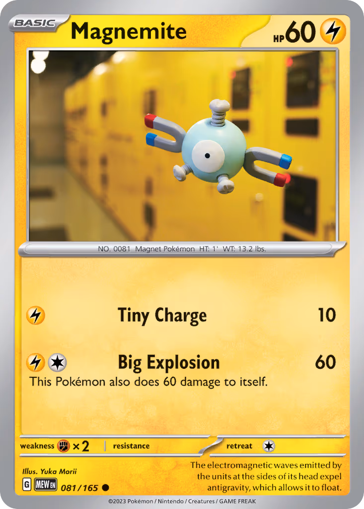 Magnemite - Common (081/165)