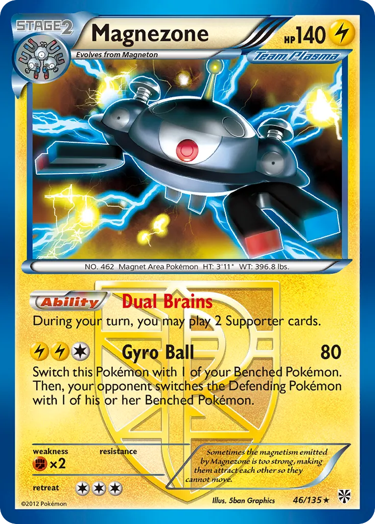 Magnezone (Team Plasma) - Holo Rare (46/135)