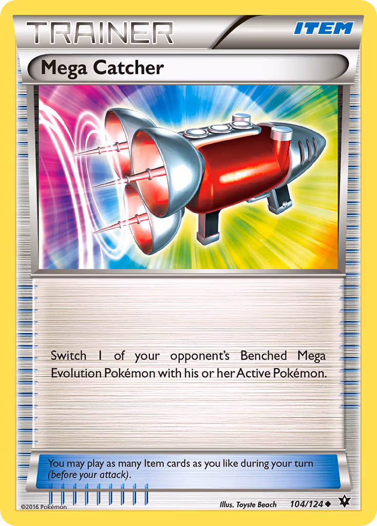 Mega Catcher - Uncommon (104/124)