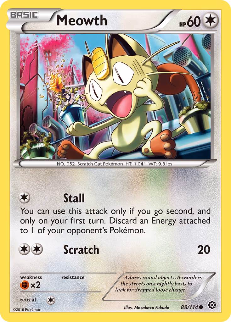 Meowth - Common (88/114)