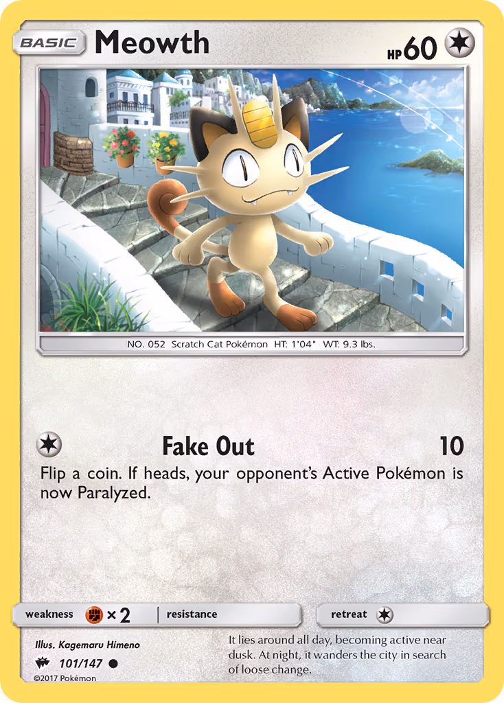Meowth - Common (101/147)