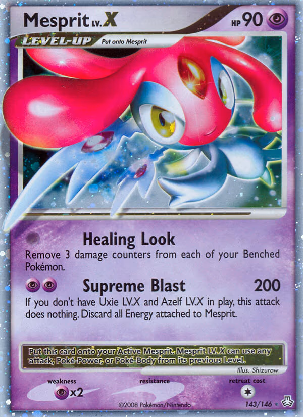 Mesprit LV.X - Ultra Rare (143/146)