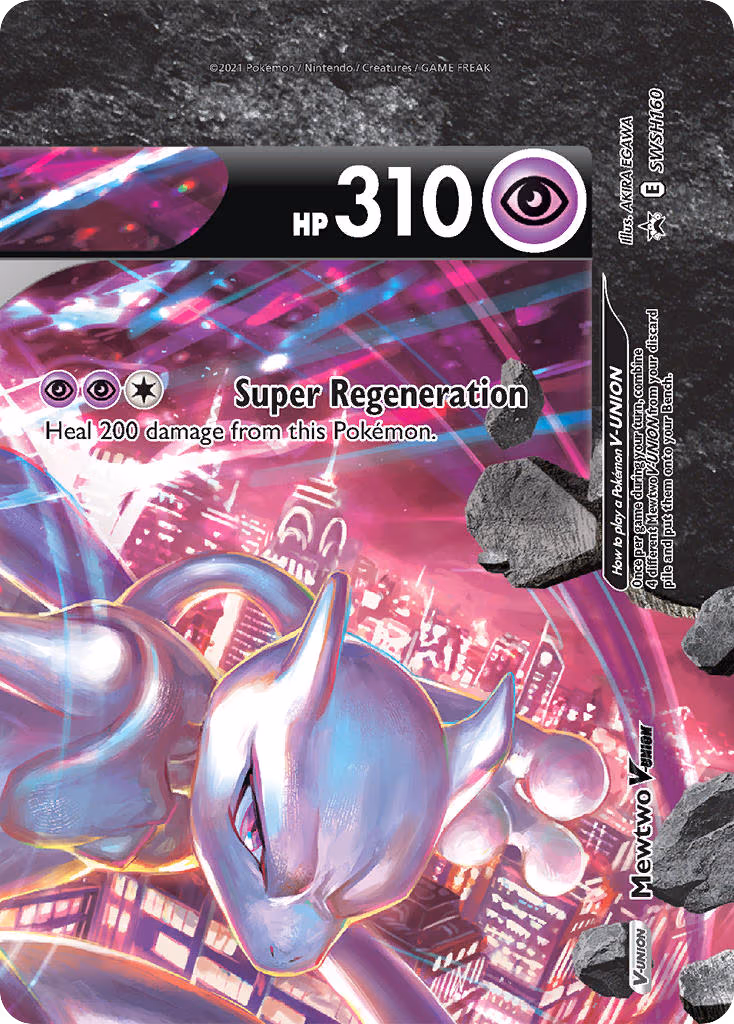 Mewtwo V-UNION - Promo (SWSH160)