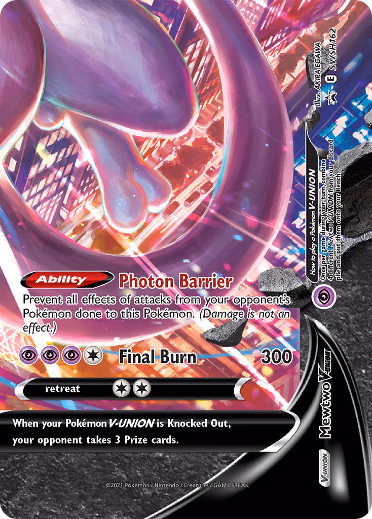 Mewtwo V-UNION - Promo (SWSH162)