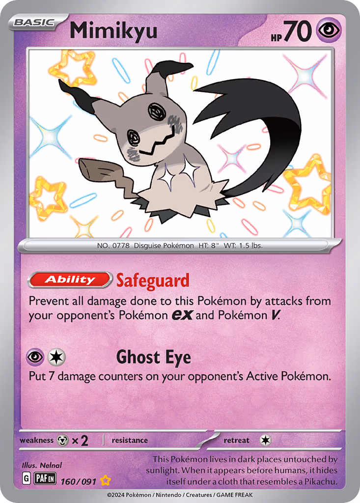 Mimikyu -160/091 - Shiny Rare (160/091)