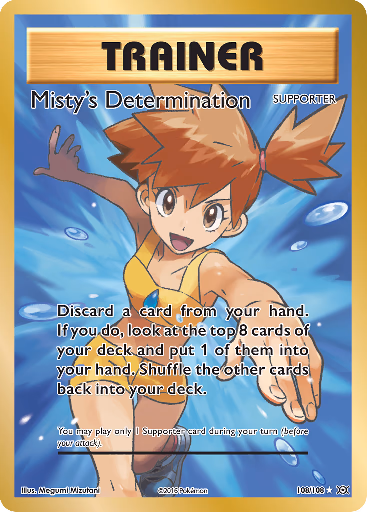Misty's Determination - Ultra Rare (108/108)