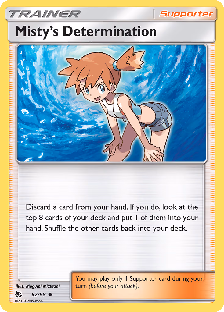 Misty's Determination - Uncommon (62/68)