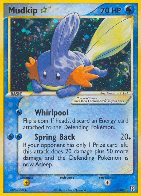 Mudkip Star - Ultra Rare (107/109)
