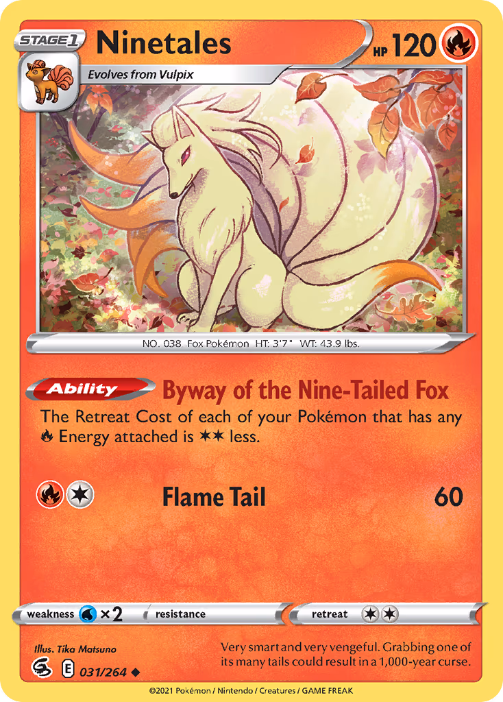Ninetales - Uncommon (031/264)