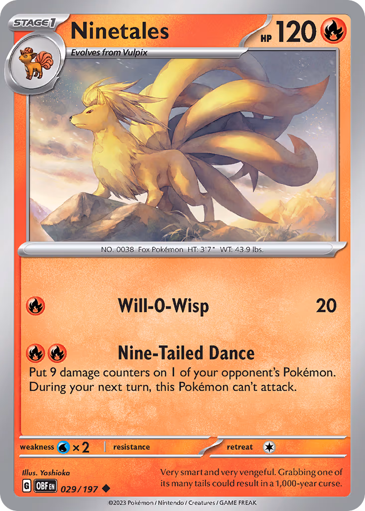 Ninetales - Uncommon (029/197)
