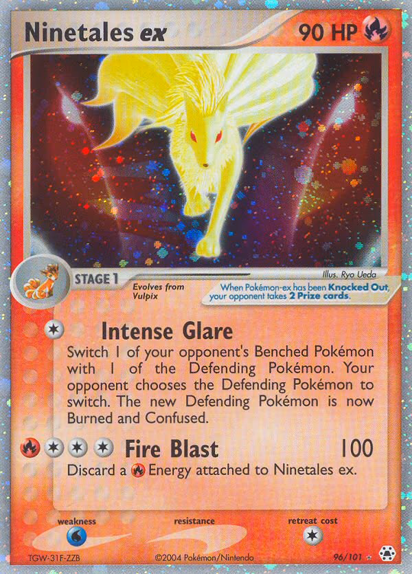 Ninetales ex - Ultra Rare (96/101)