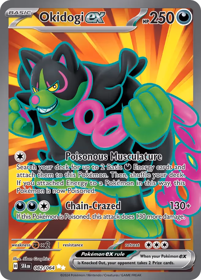 Okidogi ex - Ultra Rare (082/064)