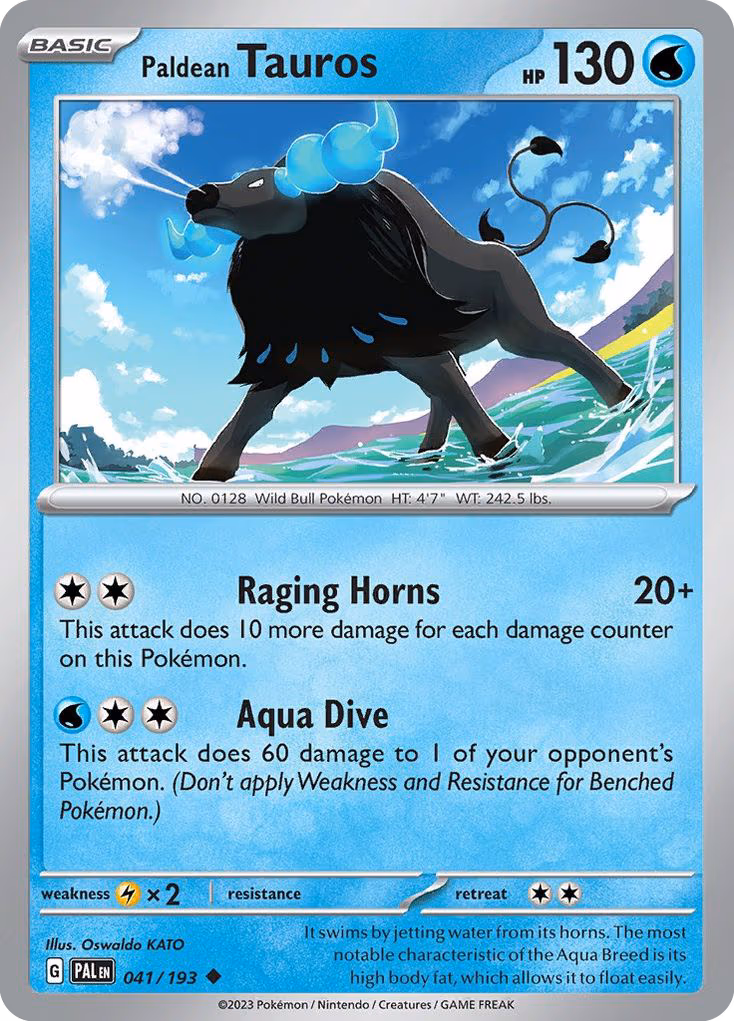 Paldean Tauros