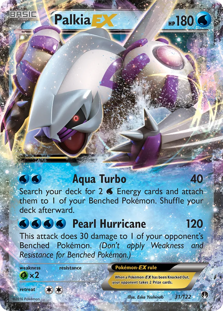 Palkia EX - Ultra Rare (31/122)