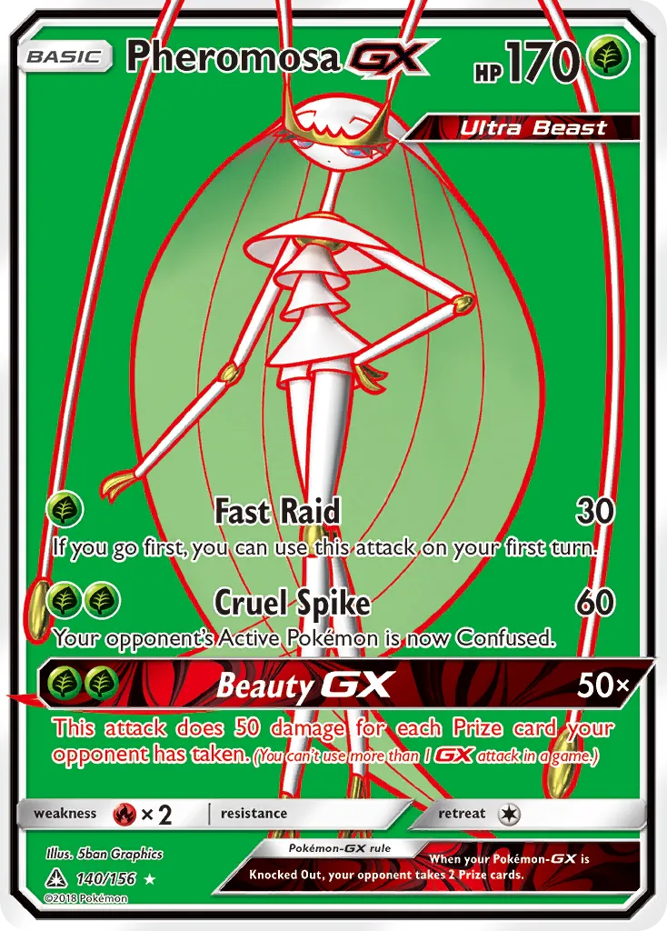 Pheromosa GX - Ultra Rare (140/156)