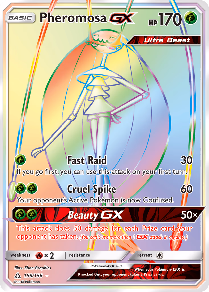 Pheromosa GX - Secret Rare (158/156)