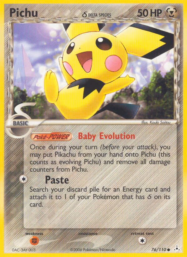 Pichu (Delta Species) - Common (76/110)