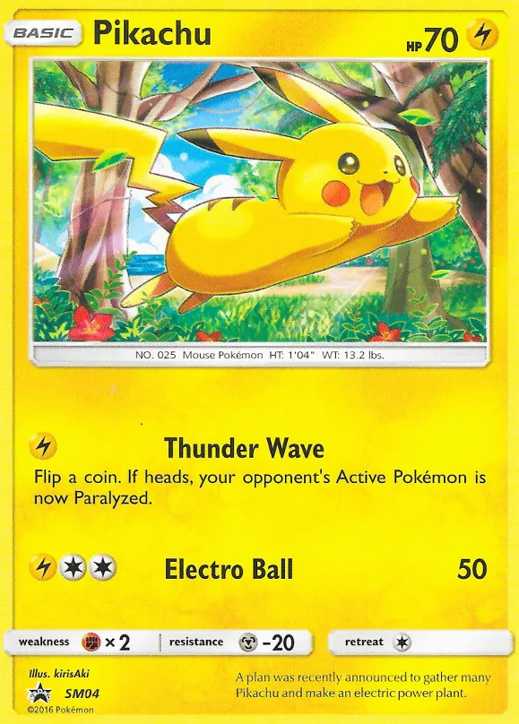 Pikachu - Promo (SM04)