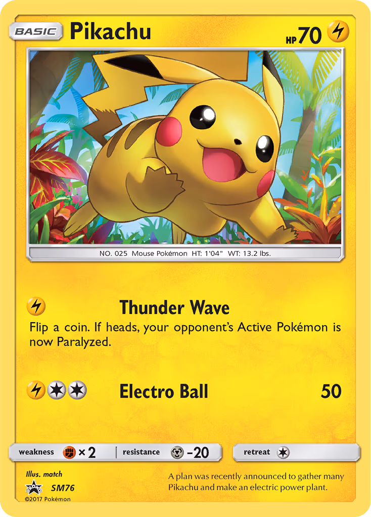 Pikachu - Promo (SM76)