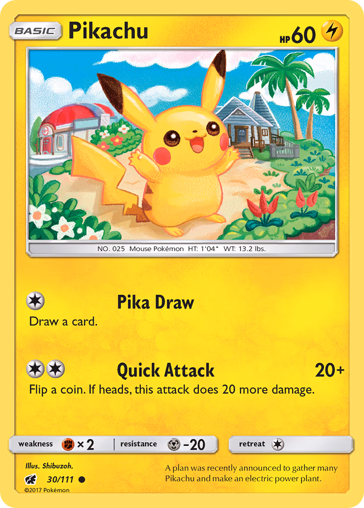 Pikachu - Common (30/111)