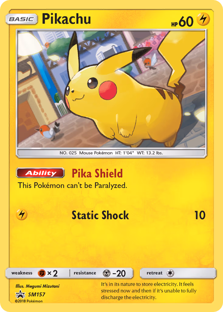 Pikachu - Promo (SM157)