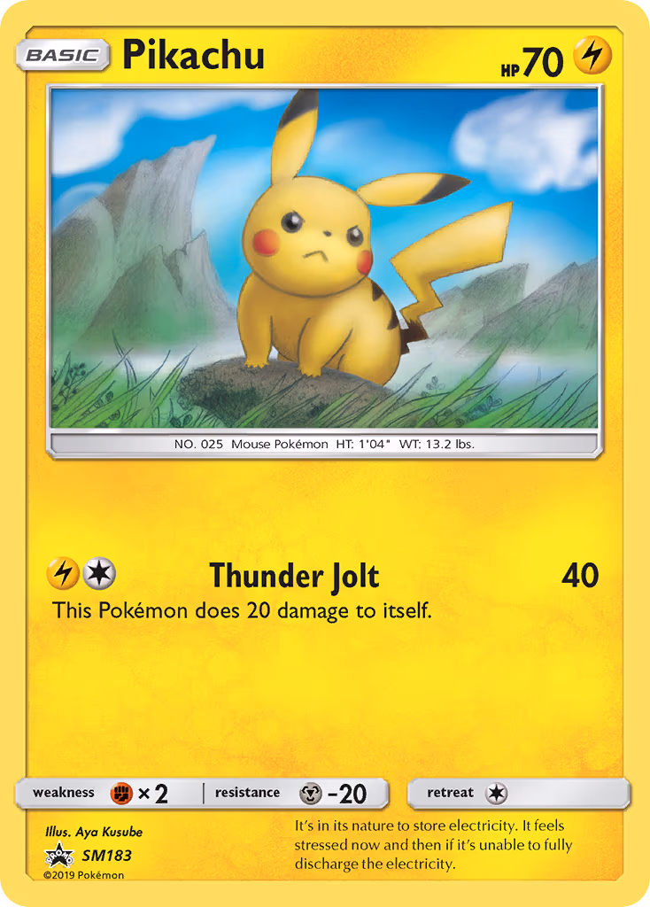 Pikachu - Promo (SM183)