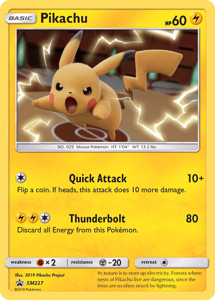 Pikachu - Promo (SM227)