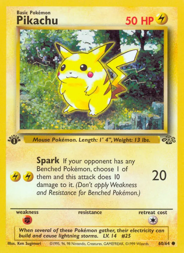 Pikachu - Common (60/64)