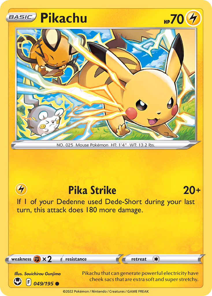 Pikachu - Common (049/195)