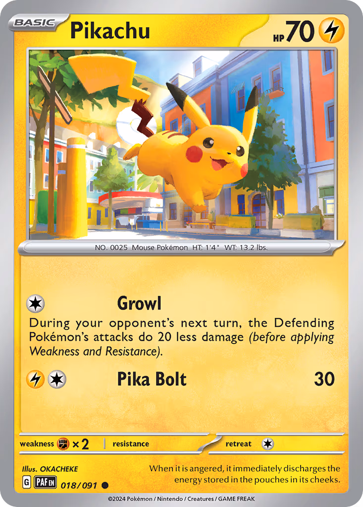 Pikachu - Common (018/091)