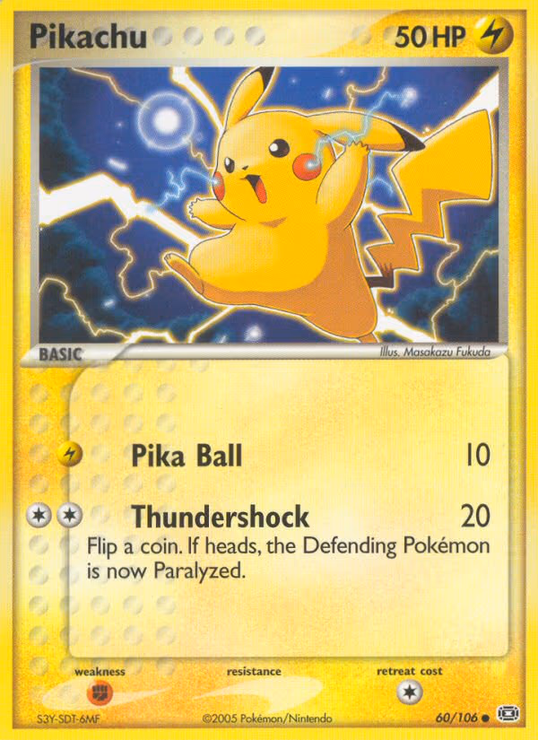 Pikachu - Common (60/106)