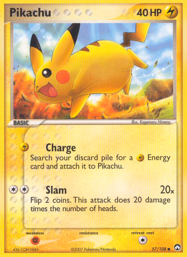 Pikachu - Common (57/108)