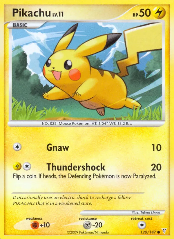 Pikachu - Common (120)