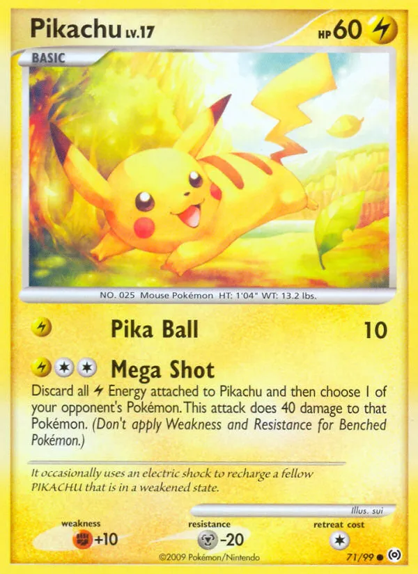 Pikachu - Common (71/99)