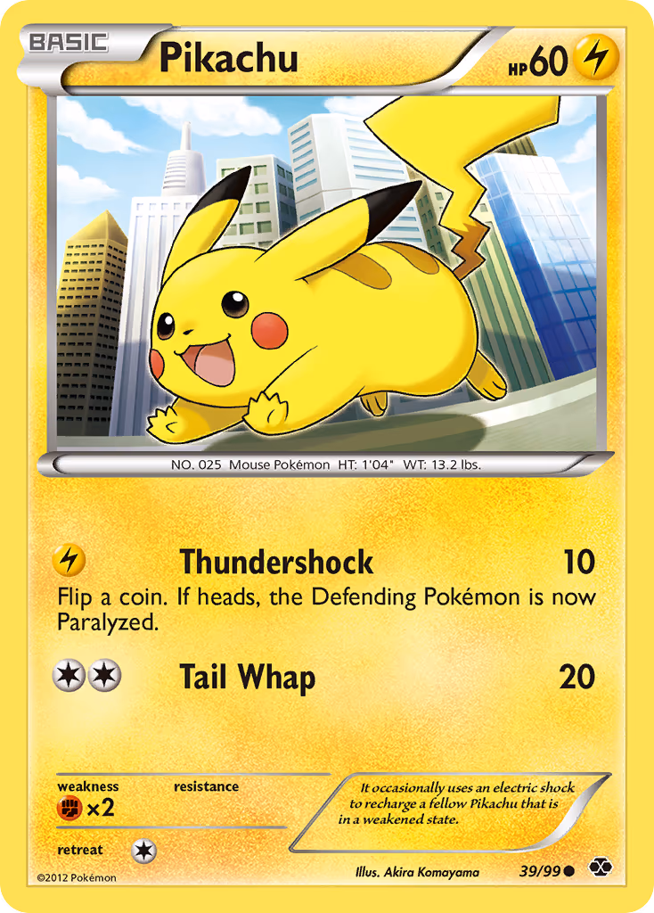 Pikachu - Common (39/99)