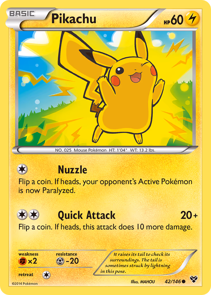 Pikachu - Common (42/146)