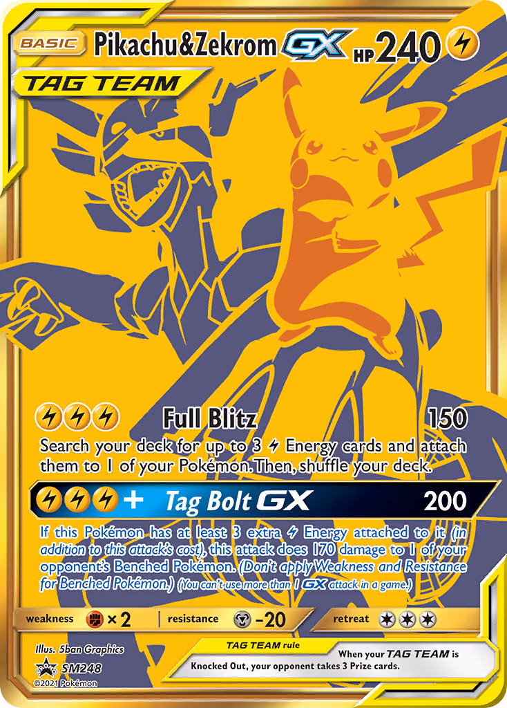 Pikachu & Zekrom GX