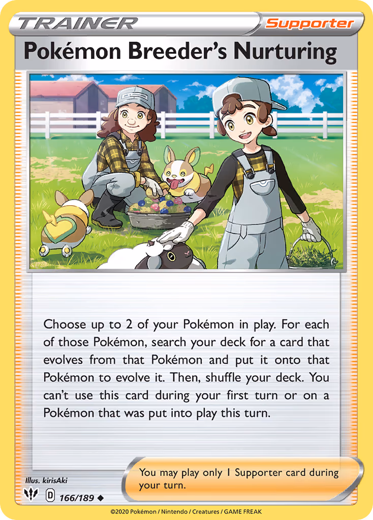 Pokemon Breeder's Nurturing