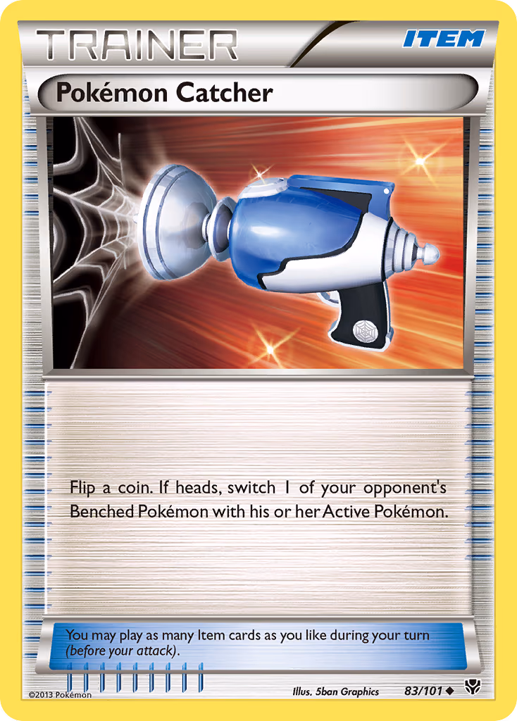 Pokemon Catcher - Uncommon (83/101)