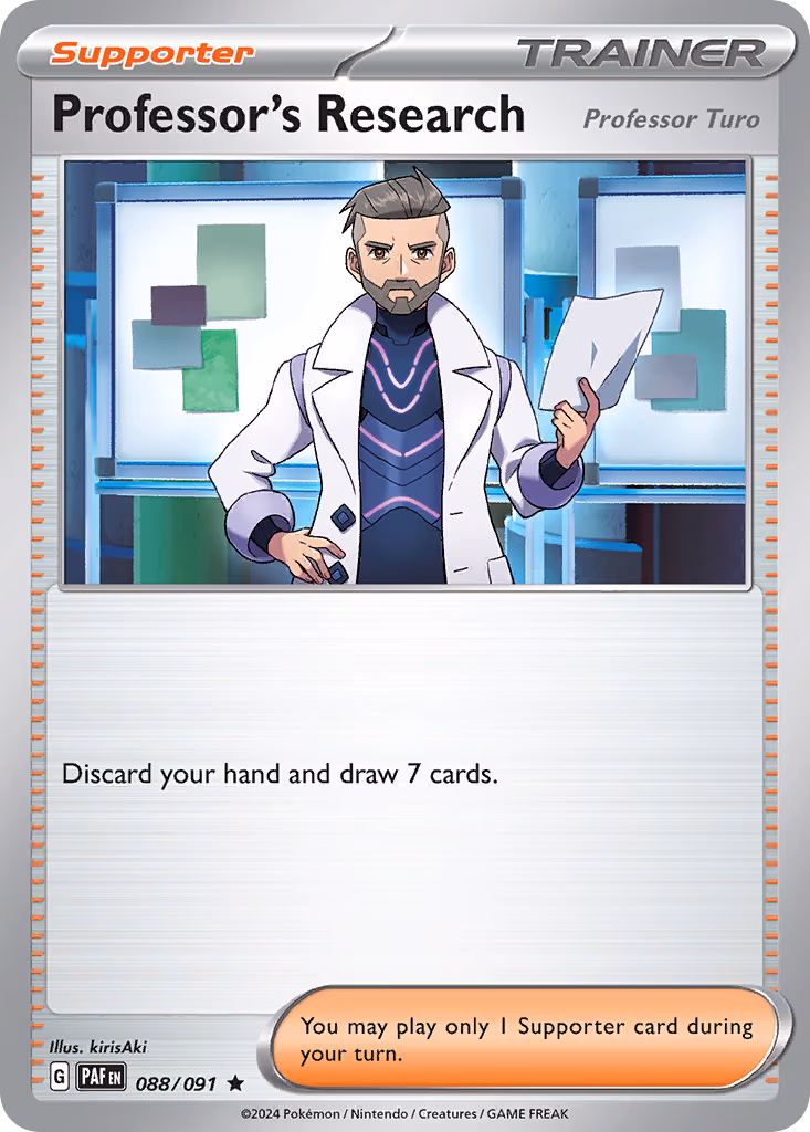 Professor's Research [Professor Turo] - Rare (088/091)
