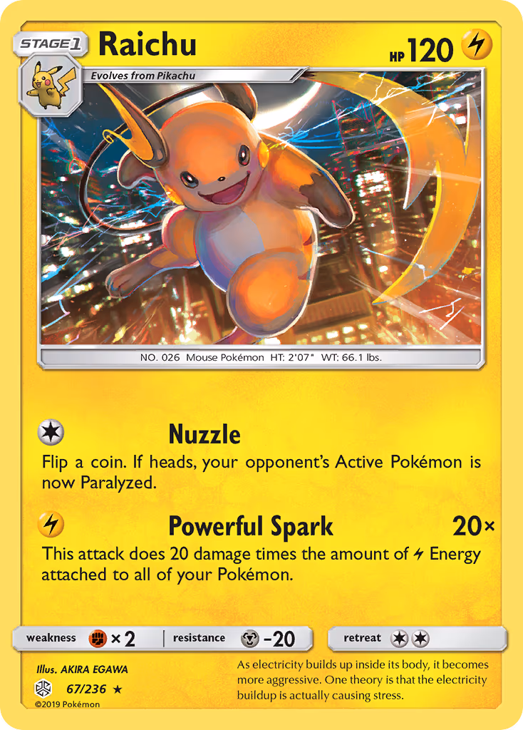 Raichu - Rare (67/236)