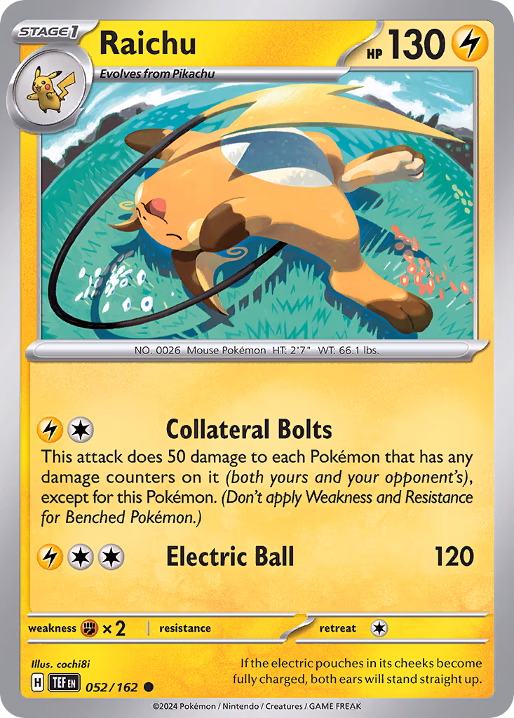 Raichu - Common (052/162)