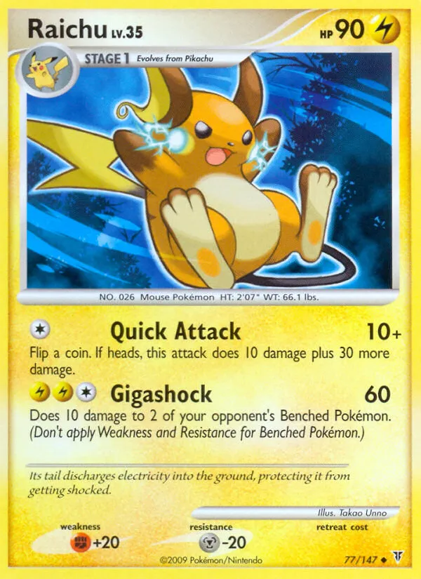 Raichu - Uncommon (77)