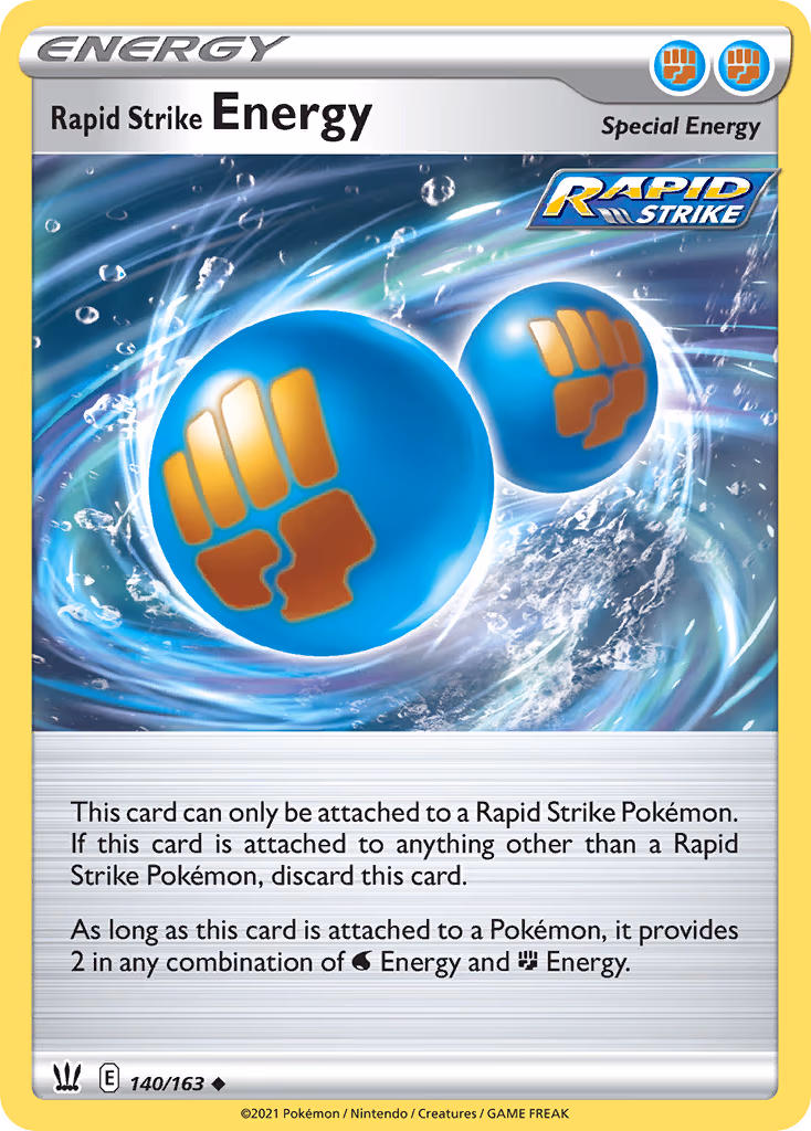 Rapid Strike Energy - Uncommon (140/163)