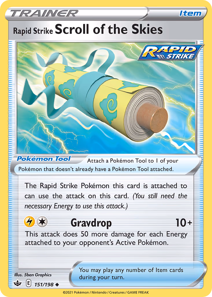 Rapid Strike Scroll of the Skies - Uncommon (151/198)