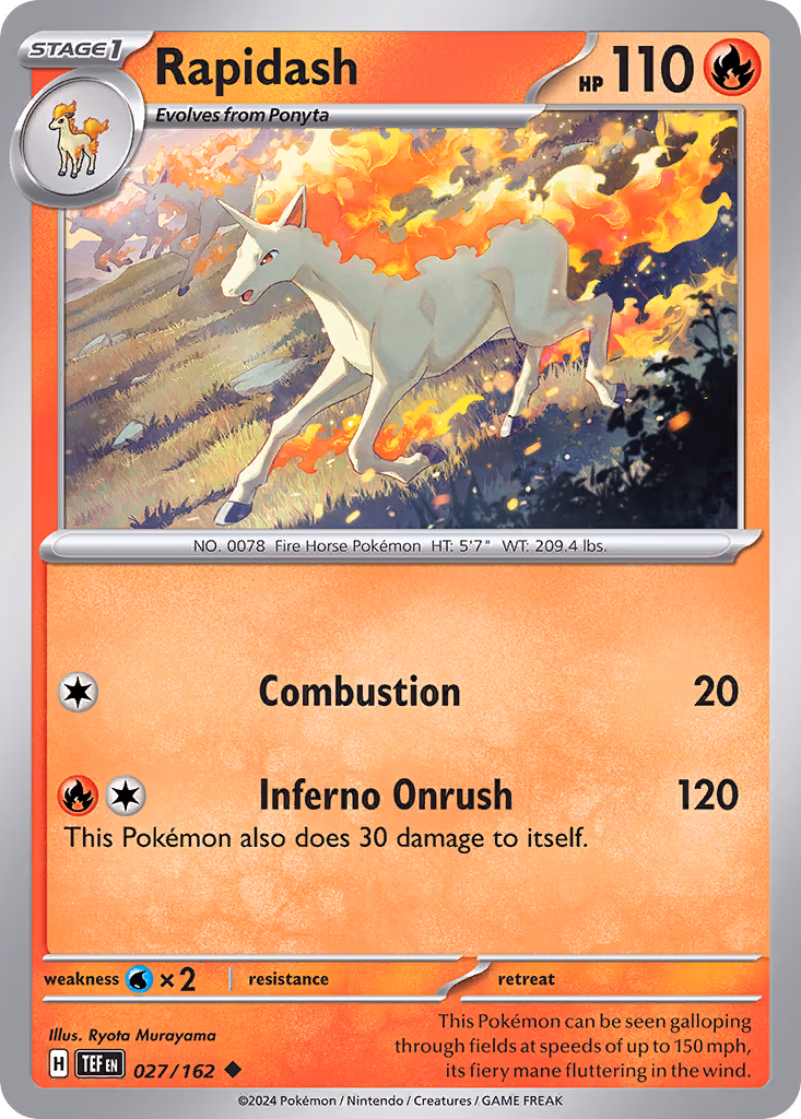 Rapidash - Uncommon (027/162)