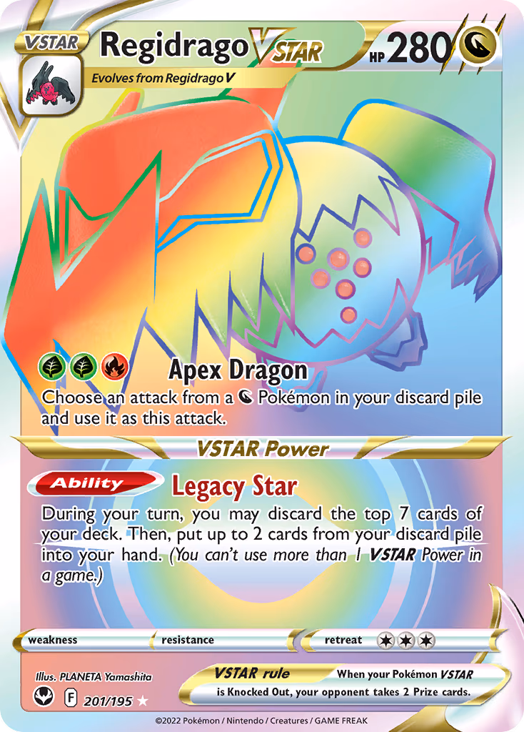 Regidrago VSTAR - Secret Rare (201/195)
