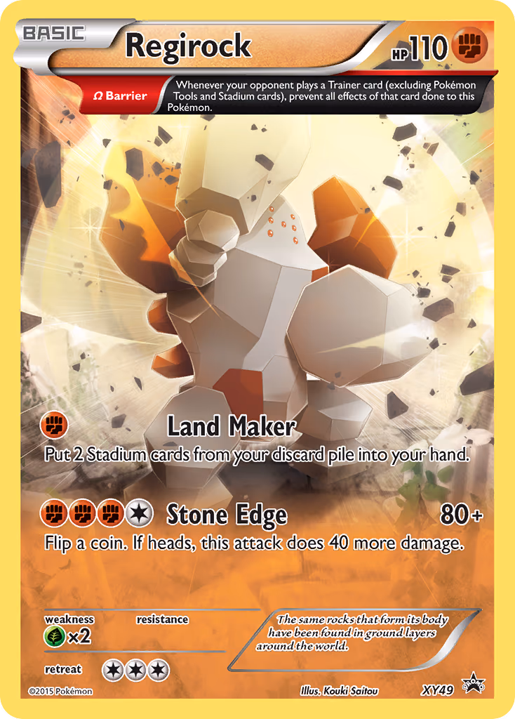 Regirock - Promo (XY49)